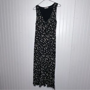 Capulet floral front slit midi dress size X Small